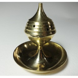Arati Set - Puja-Teller MEssing Ø 35 cm Maxi NEU
