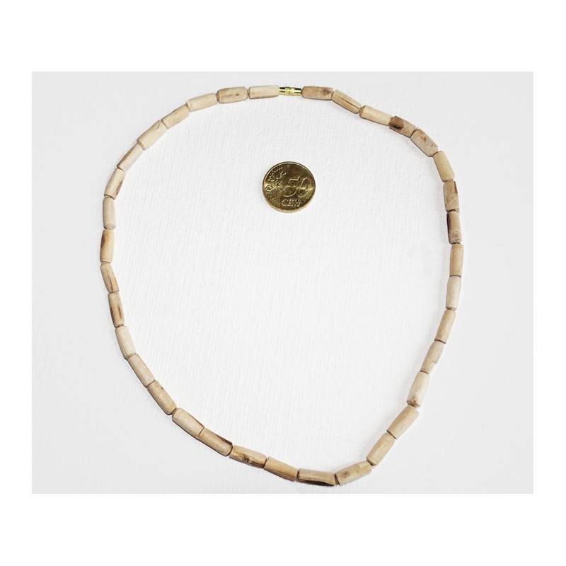 Halskette Neckbeads Tulsi 1fach, lang dünn (51 cm)