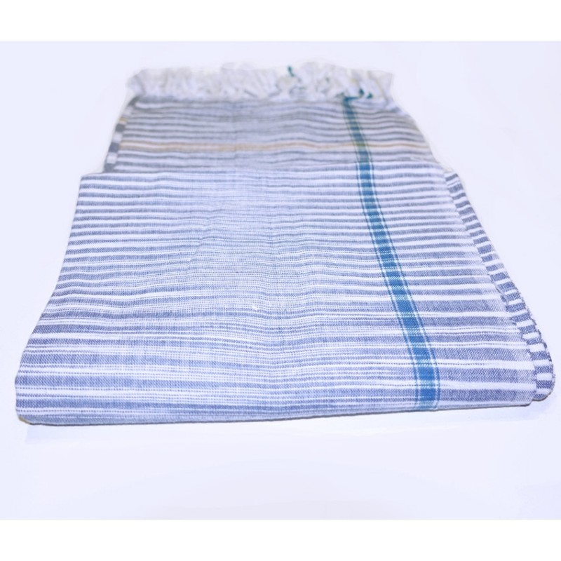 Gamsha Towel Indisches Tuch Blau