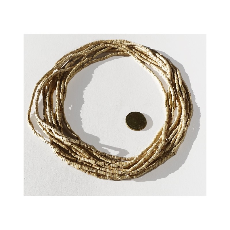 Halsk. (Tulsi) 1fach fein glatt (ca. 49cm) Halsk. (Tulsi) 1fach fein glatt (ca. 49cm)