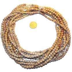 Halsk. (Tulsi) 1fach medium Natur (50cm)