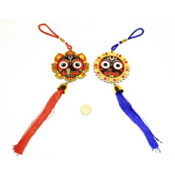 Jagannath Anhänger Blau (9 cm) Car Hangings