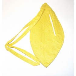 Khadi Gelb Mala Bead Bag