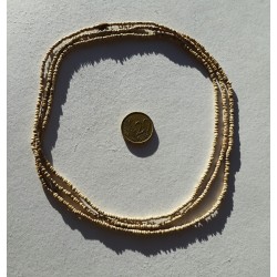 3fach kleine Perlen (ca. 140 cm) Tulsi Halsk.