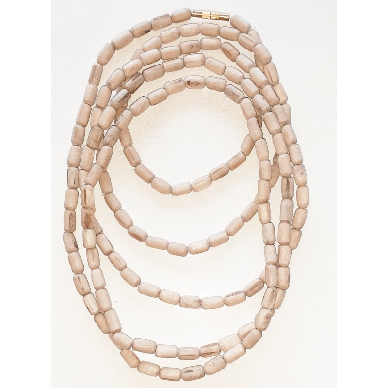 1fach lang gerundet Tulsi (ca. 45cm) Halsk.