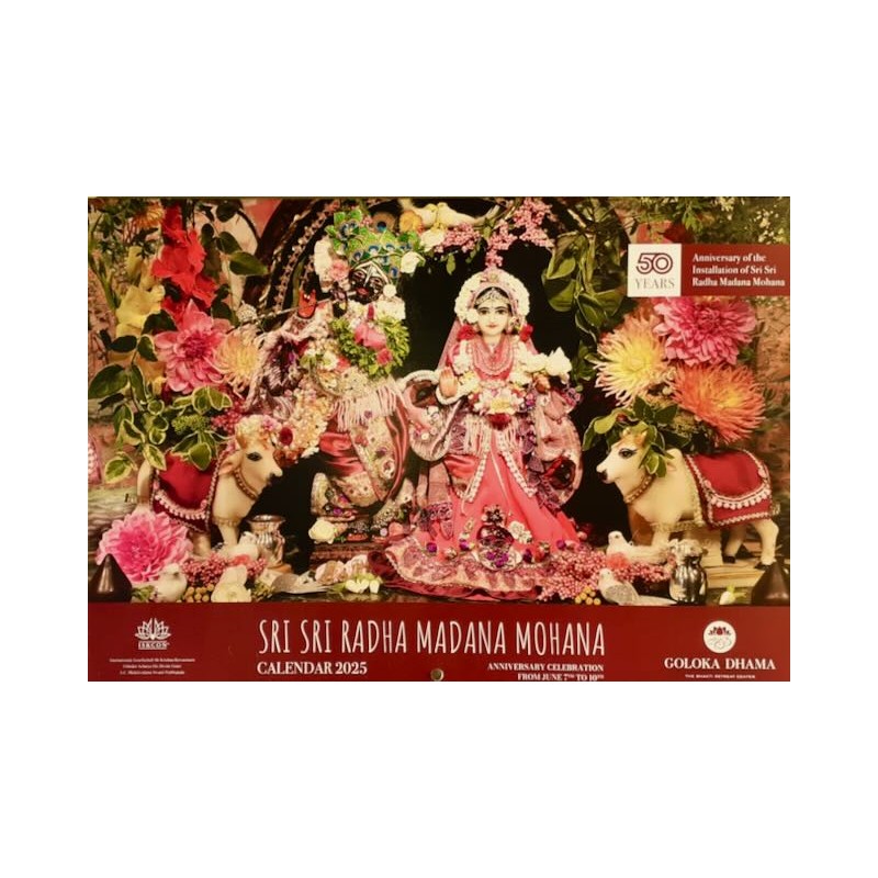 Kalender 2025 Calendar Goloka Dama