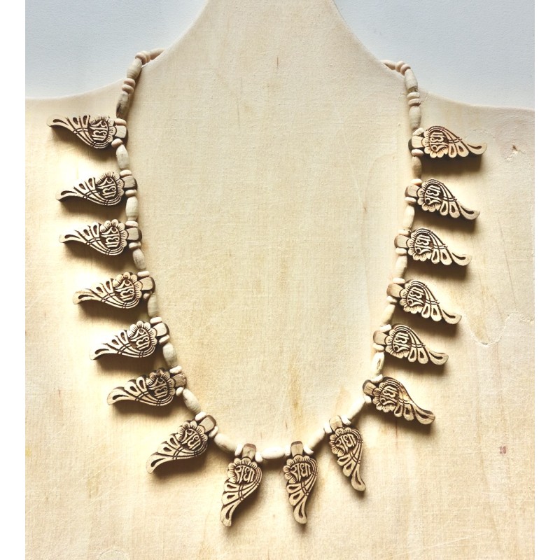 1fach Radha Sankh (47 cm) Tulsi Halsk.