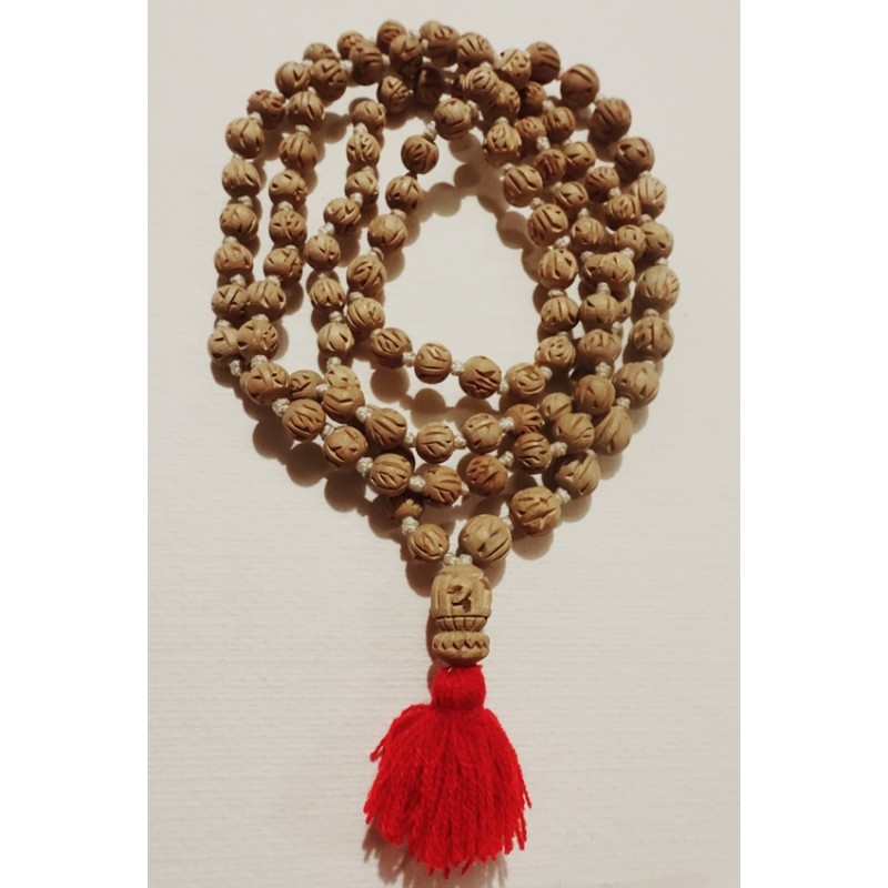 Tulsi Mala Radharani Special with red tassel