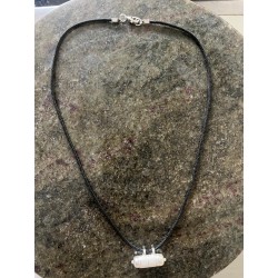 Silber Kavacha Sterling mit Schnur und Verschluss