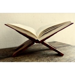 Buchständer groß mit Messing book stand with brass