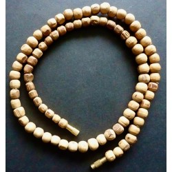 1fach medium Natur (49cm) Halsk. (Tulsi)